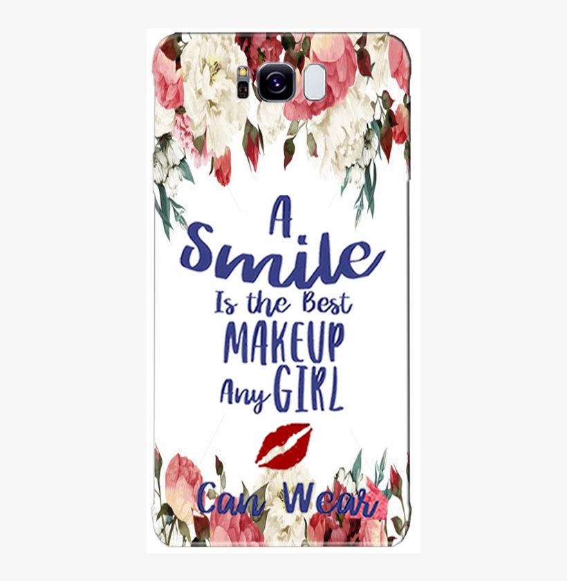 Galaxy S8 Plus Cute Girl Quotes Designer Printed 3d - Samsung Galaxy, transparent png #8304566