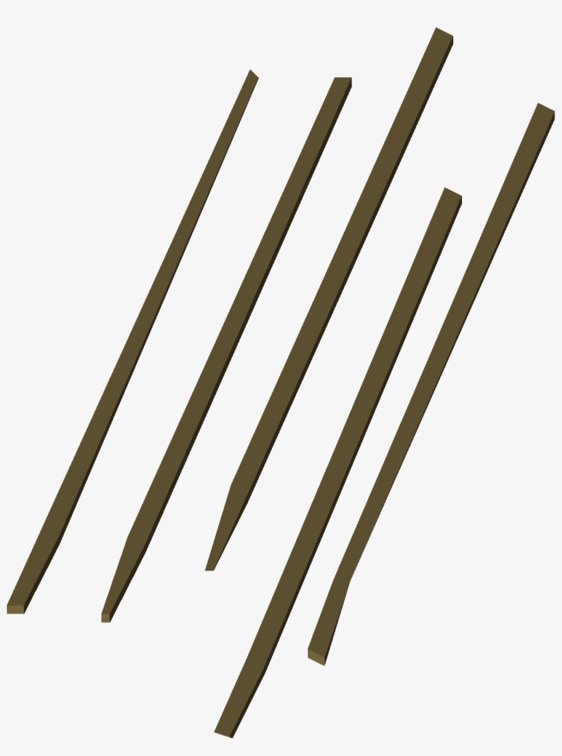 Ogre Arrow Shafts Are Components Used In Making Ogre - Parallel, transparent png #8305060
