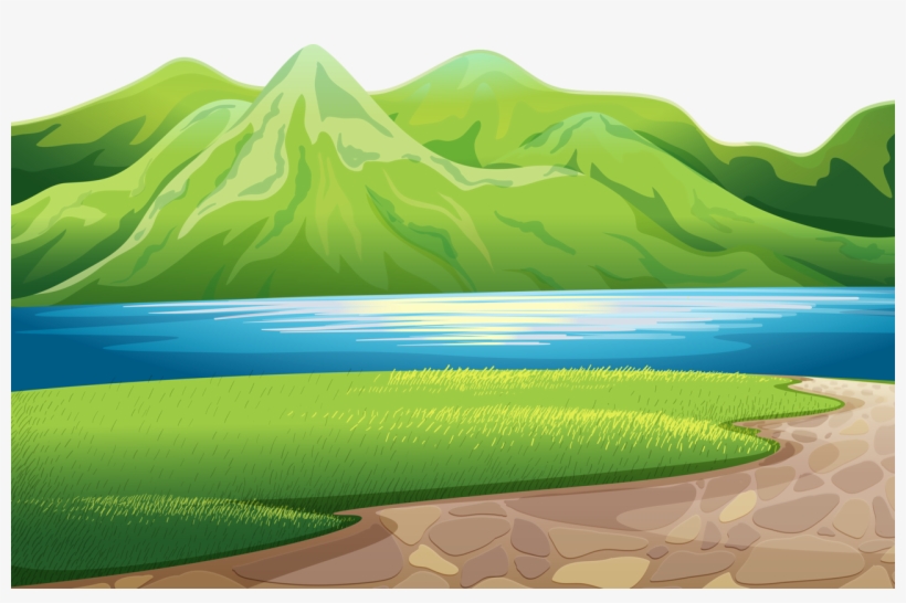 Фото, Автор Soloveika На Яндекс - Lake And Mountain Illustration, transparent png #8305102