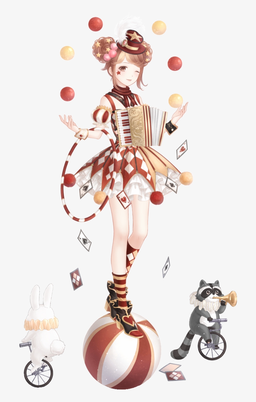 2,008 Joker Mask - Love Nikki Circus Night, transparent png #8305390