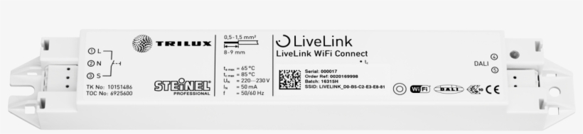Livelink Control Box Wifi Connect - Number, transparent png #8305579