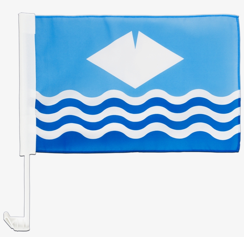 Car Flag Isle Of Wight Royal Flags - Flag, transparent png #8305672
