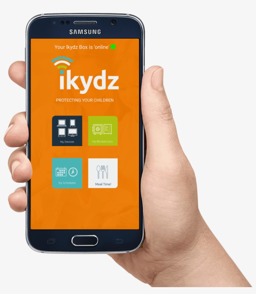 Ikydz App Hand, transparent png #8305746