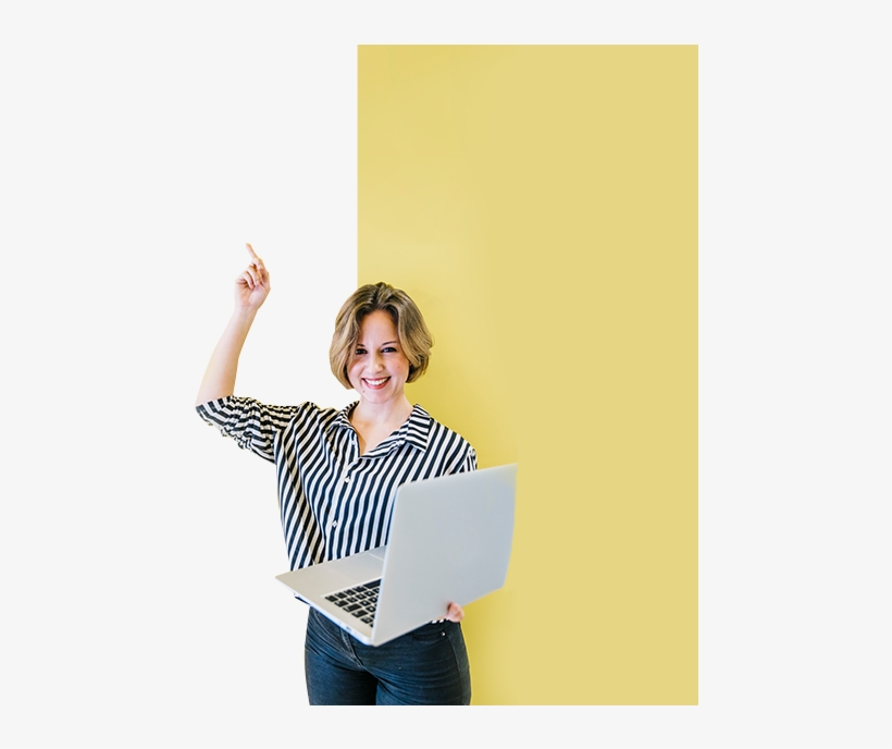 About Us - Girl, transparent png #8305778