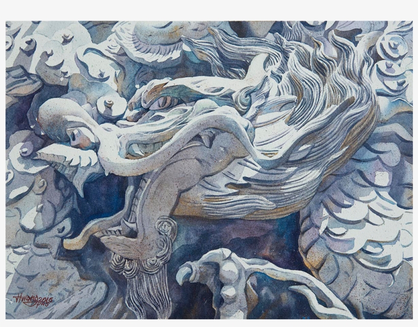 2 28 X 38 Cm Water Colour On Paper, transparent png #8305783