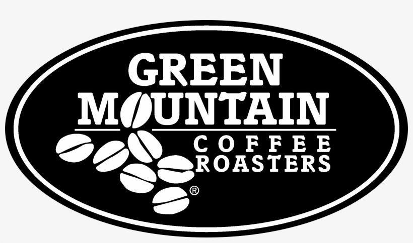 Green Mountain Coffee Logo Black And White, transparent png #8305856