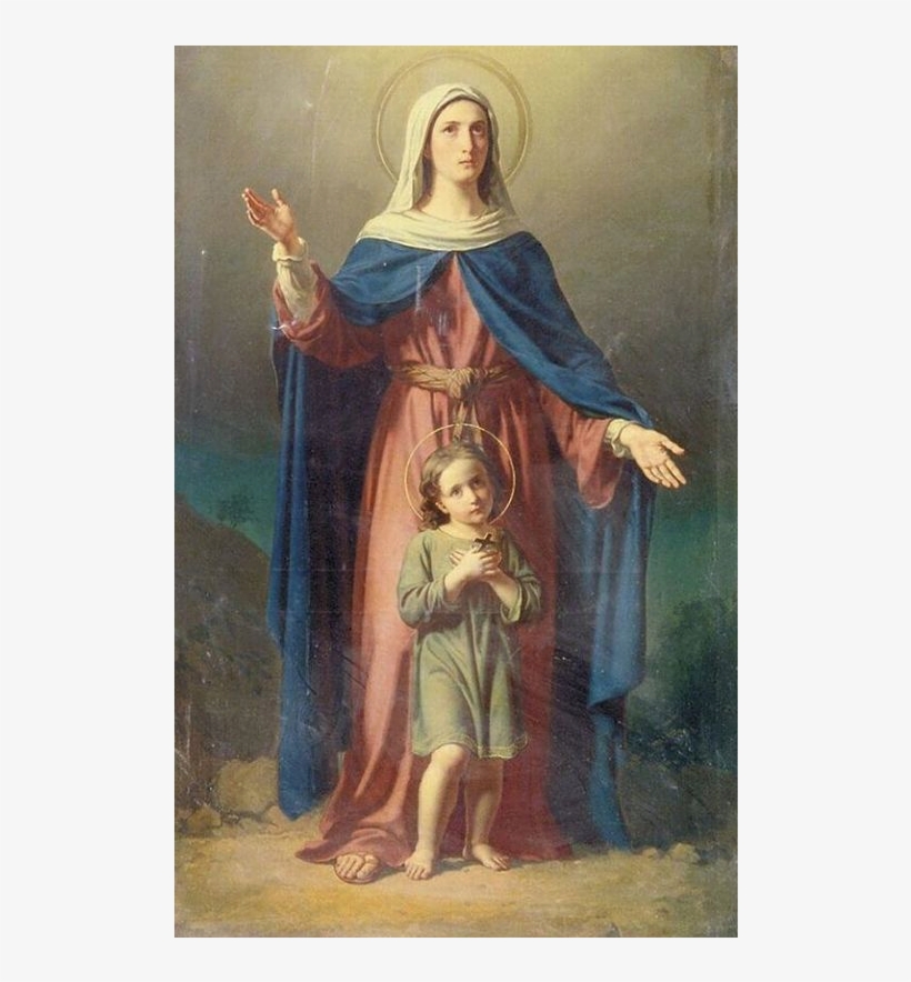 Bajo Tu Amparo Nos Acogemos Santa Madre De Dios, No - Saint, transparent png #8305999