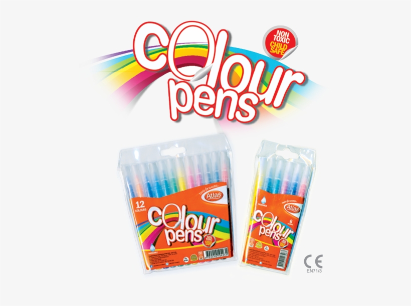 Atlas Colour Pens, transparent png #8306073