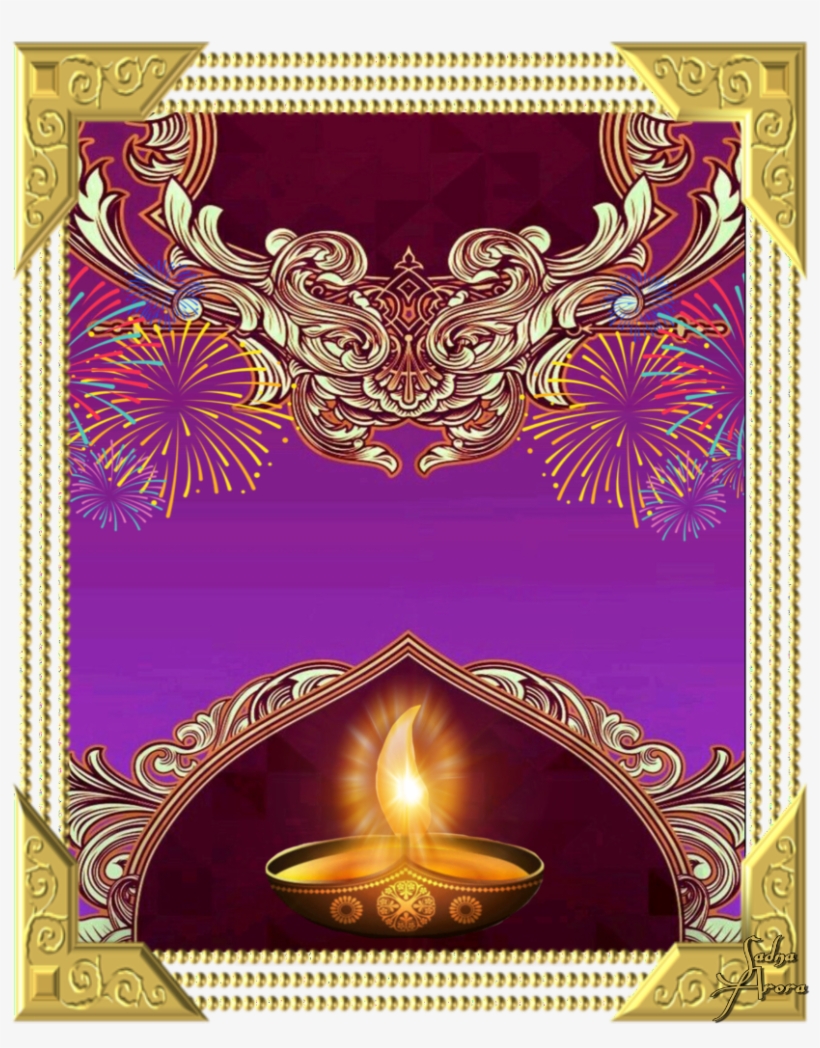 Diwali Wallpaper By @sadna2018 Festival Diya Deepawali - Motif, transparent png #8306195