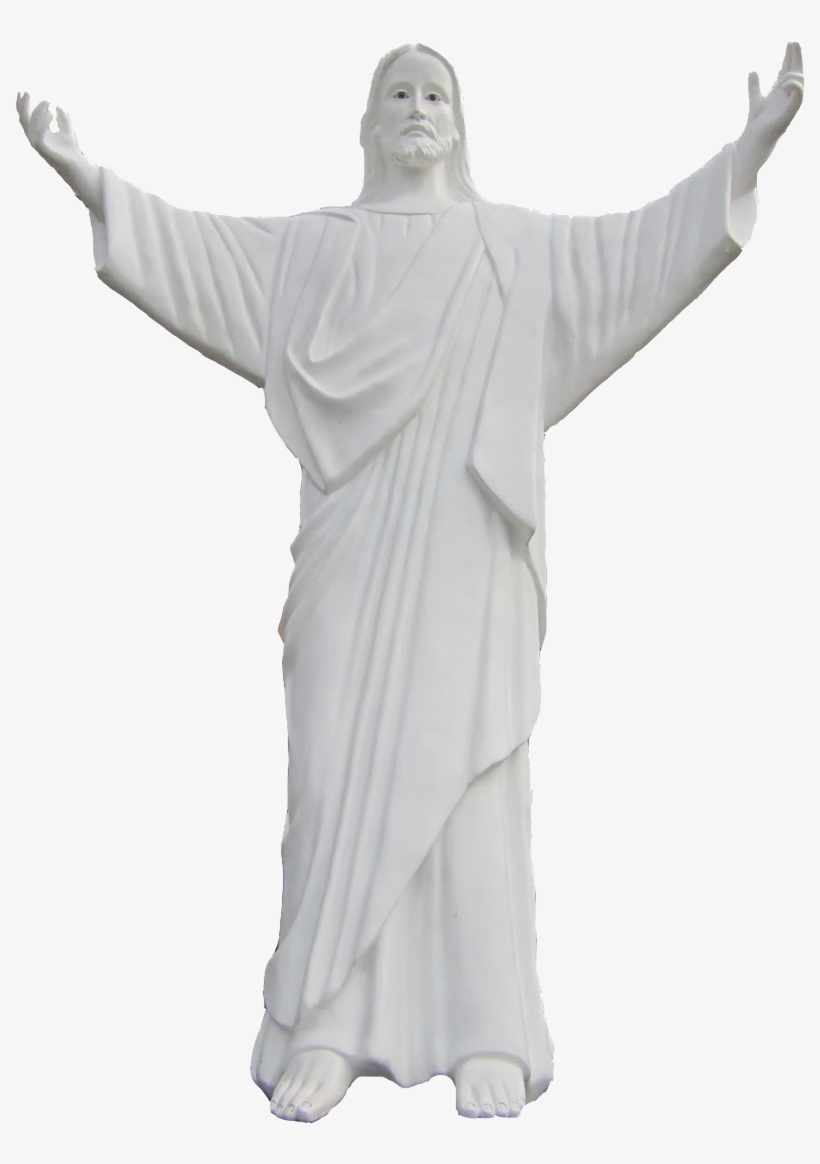 Our Divine Savior Jesus Christ, Pour Down Your Blessings - Statue, transparent png #8306423