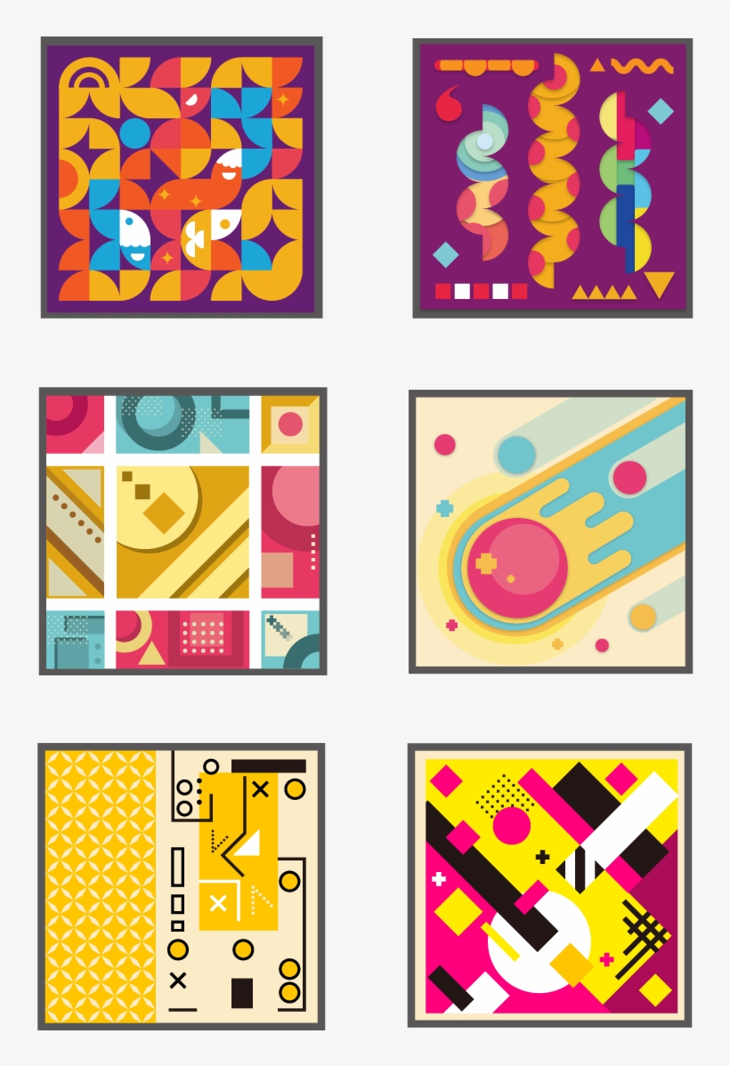 Memphis Geometric Style Vector Decoration Png And Image, transparent png #8306693