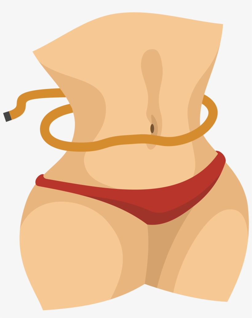 Big Image - Slim Waist Clipart, transparent png #8306970
