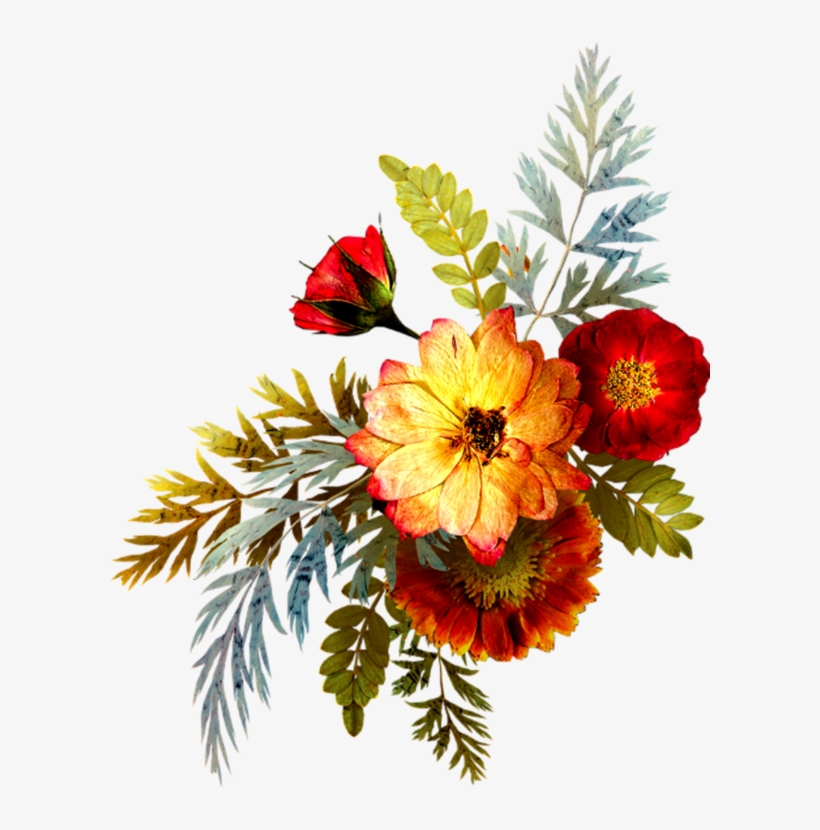 Flower Bouquet Drawing, Flower Art, Flower Png Images, - Vintage Fleur Png, transparent png #8307745