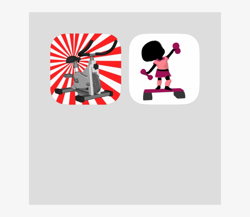 Step And Spin Class Home Gym Workout 17 - Illustration, transparent png #8308156