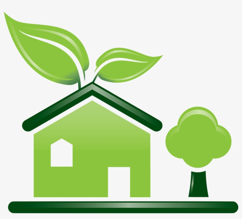 Green Home Building For Eco Friendly Living - Eco Friendly Home Logo - Free Transparent PNG Download - PNGkey