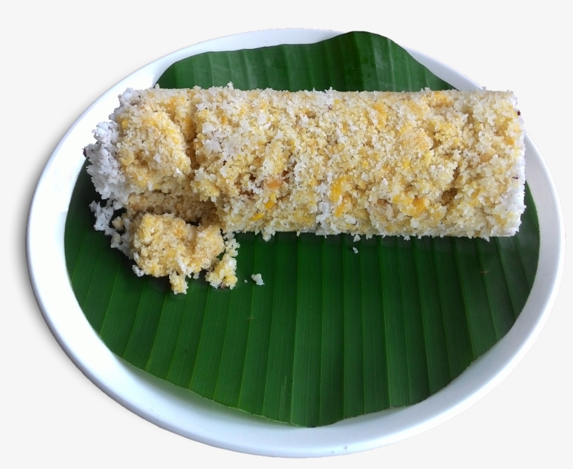 295) Nendran Banana Putte (puttu) - Banana Leaf Rice, transparent png #8309381