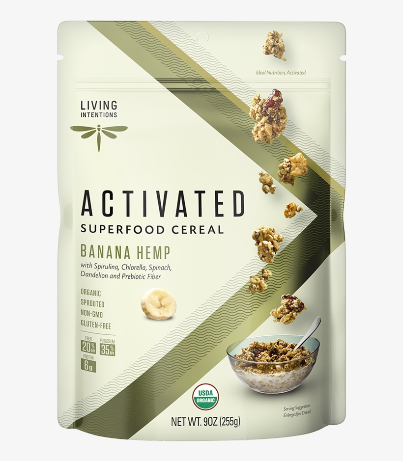 Living Intentions Activated Cereal, transparent png #8309831