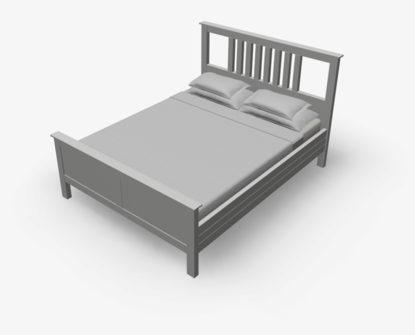 Hemnes Bed Frame - Bed, transparent png #8310842