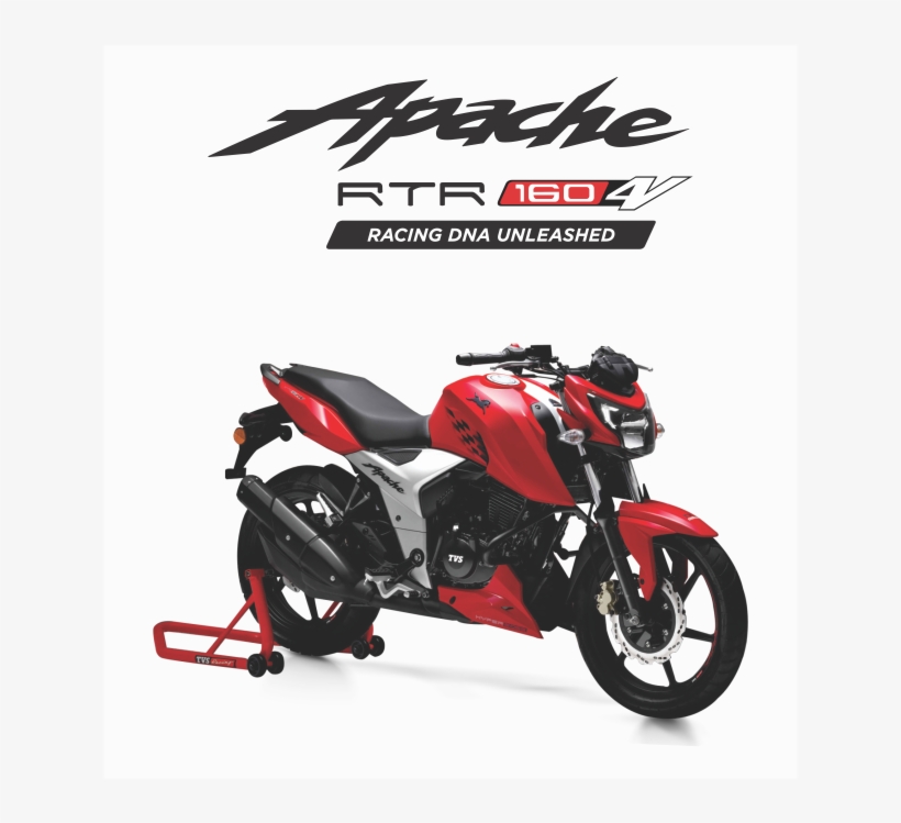 Tvs Apache Rtr160-4v - Tvs Apache Rtr 160 4v, transparent png #8310846