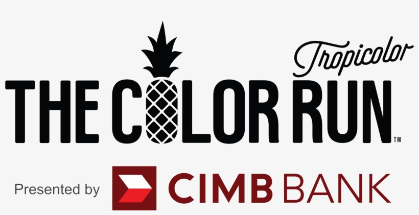 Tropicolor Tour Logo - Cimb Color Run 2017 Malaysia, transparent png #8310886