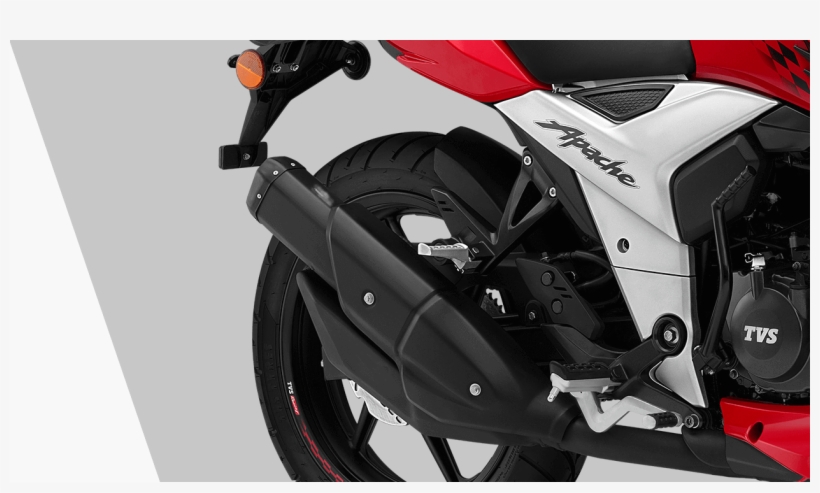 Racing Double Barrel Exhaust Apache Rtr 160 4v Price In Bangladesh Free Transparent Png Download Pngkey