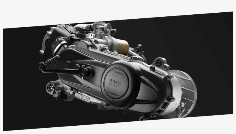 Tvs Zest 110 Engine - Tvs Scooty Engine, transparent png #8311094