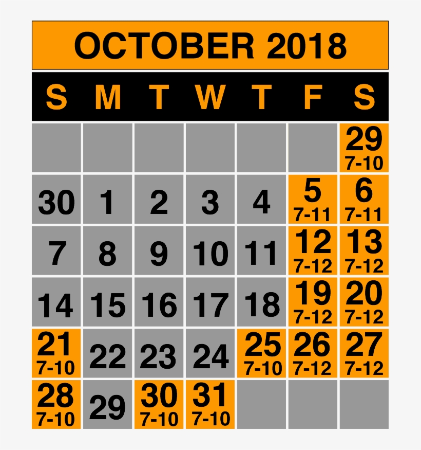 Frightworks 2018 Calendar - 2011 Calendar, transparent png #8311364