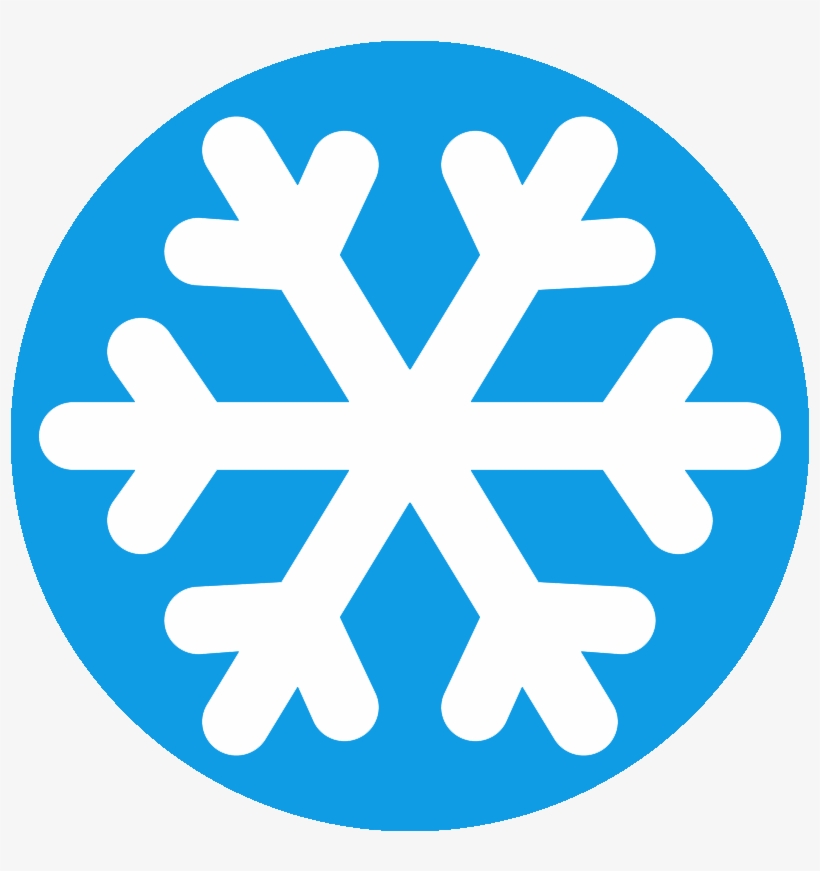 Refrigeration - Снежинка На Зеленом Фоне, transparent png #8311451