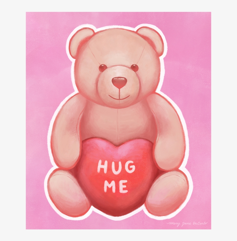 Valentines Day Card - Teddy Bear, transparent png #8311459
