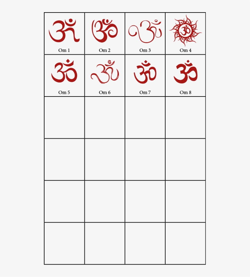 Hindu Symbols For Indian Wedding Cards Om - Om Symbol, transparent png #8311848