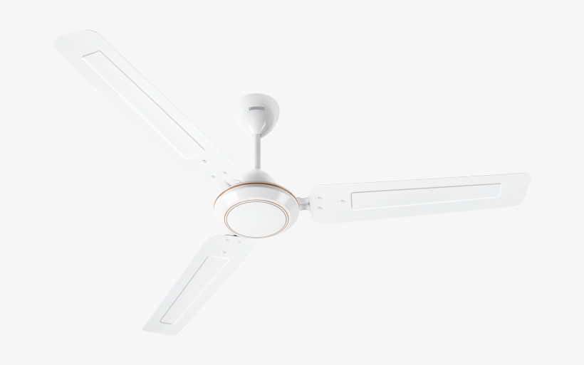 1200 Mm Josh White - White Luminous Ceiling Fan, transparent png #8312136