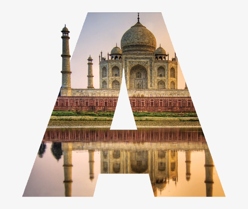 A - Taj Mahal, transparent png #8312391