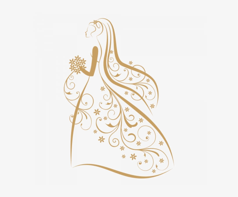 Biểu Tượng Hình Cô Dâu Wedding Logo - Wedding Logo In Png, transparent png #8312637