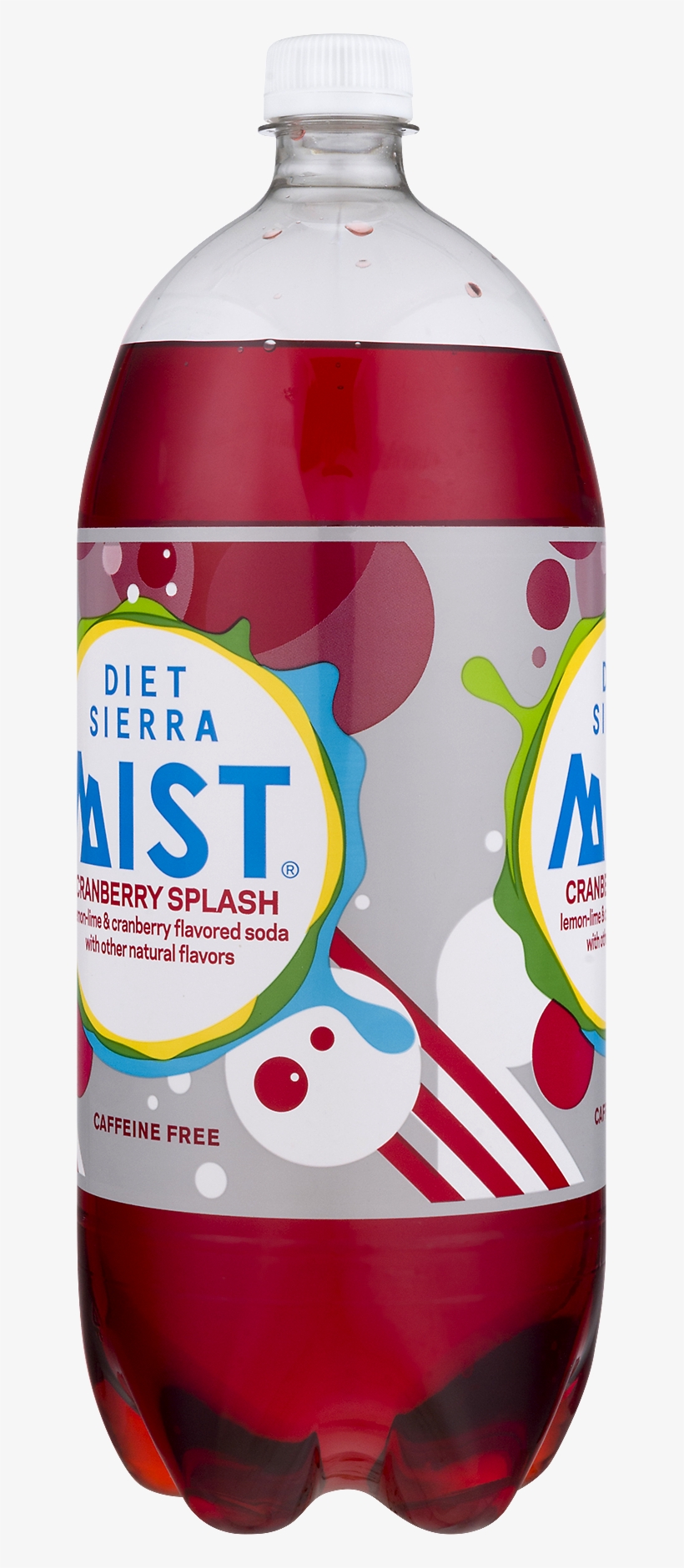 Diet Sierra Mist Caffeine Free Gluten Free Cranberry - Sierra Mist, transparent png #8312835