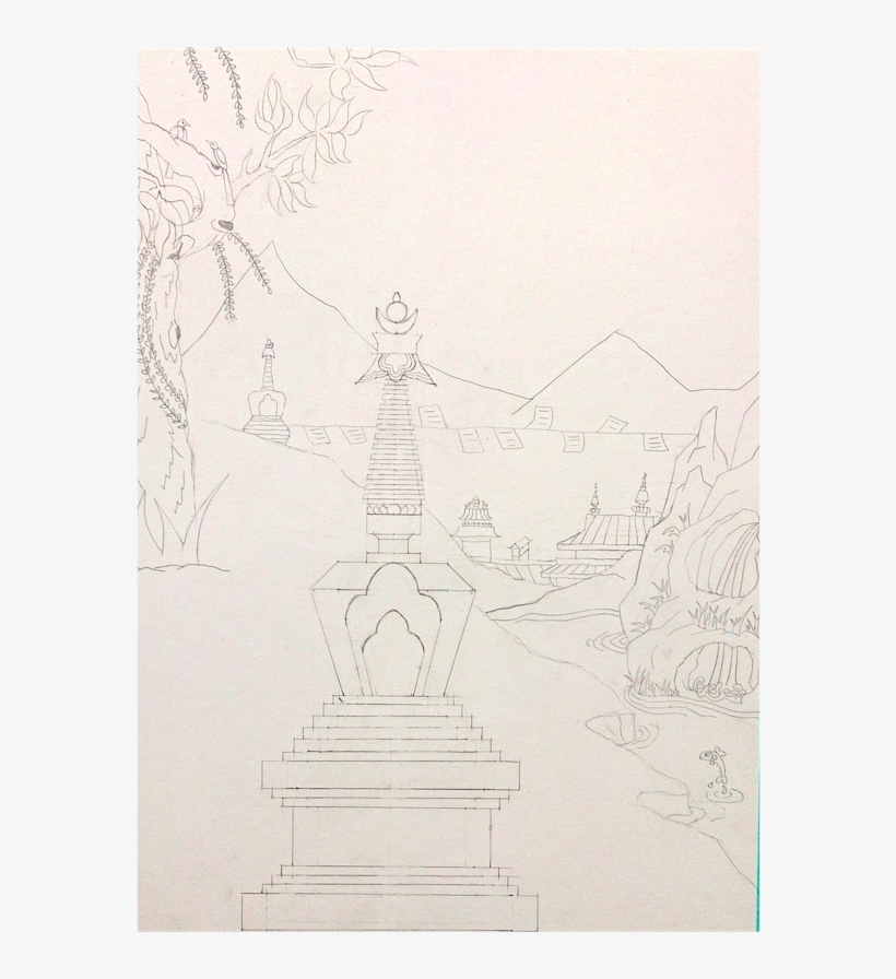 Buddha Outline Png, transparent png #8313420