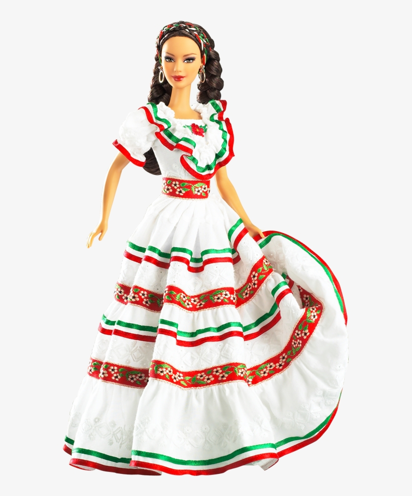 Cinco De Mayo Barbie® Doll - Barbie Dolls Of The World Collection, transparent png #8313519