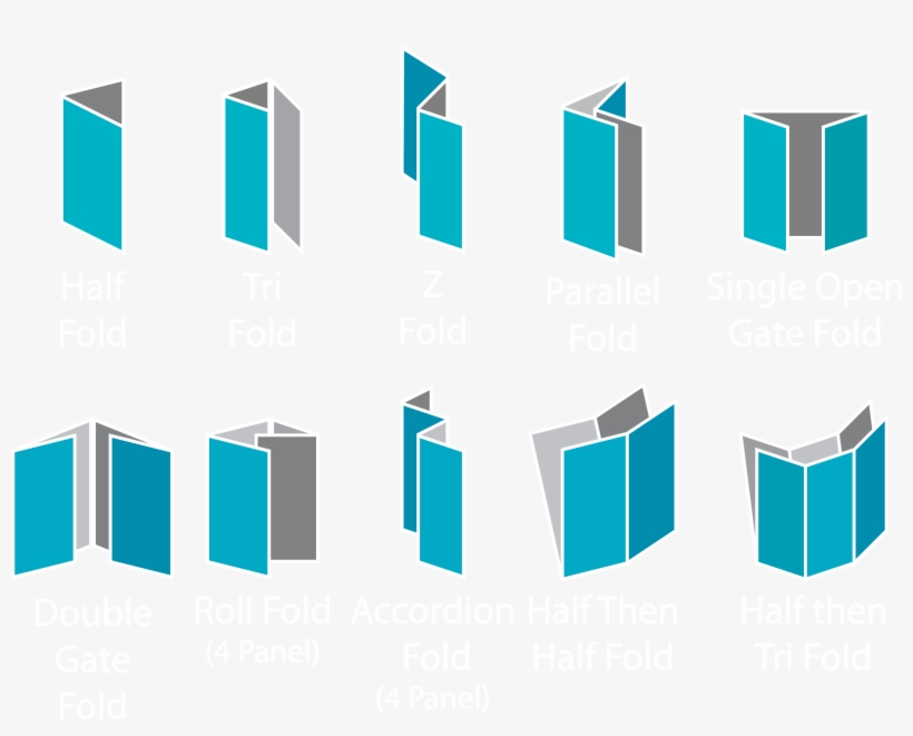 There Is A Design Fee If We Do The Design - Brochure Folds, transparent png #8313638