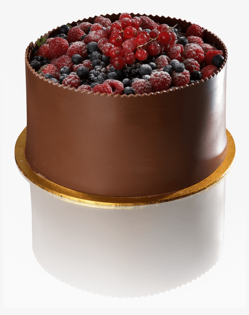 Fresh Handmade 6" Fruits Of The Forest Gateau With - Black Forest Gateau Patisserie Valerie, transparent png #8313674