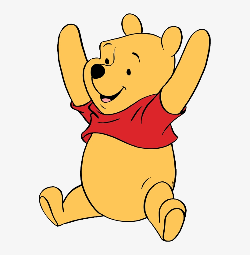 Winnie The Pooh Clip Art - Winnie The Pooh Sticker, transparent png #8313863