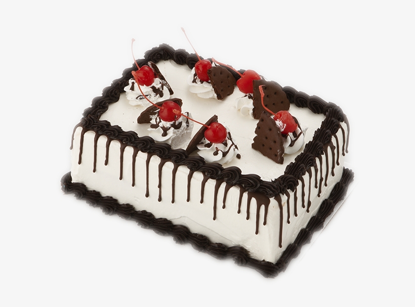 Black Forest Sheet Cake Decoration, transparent png #8313947