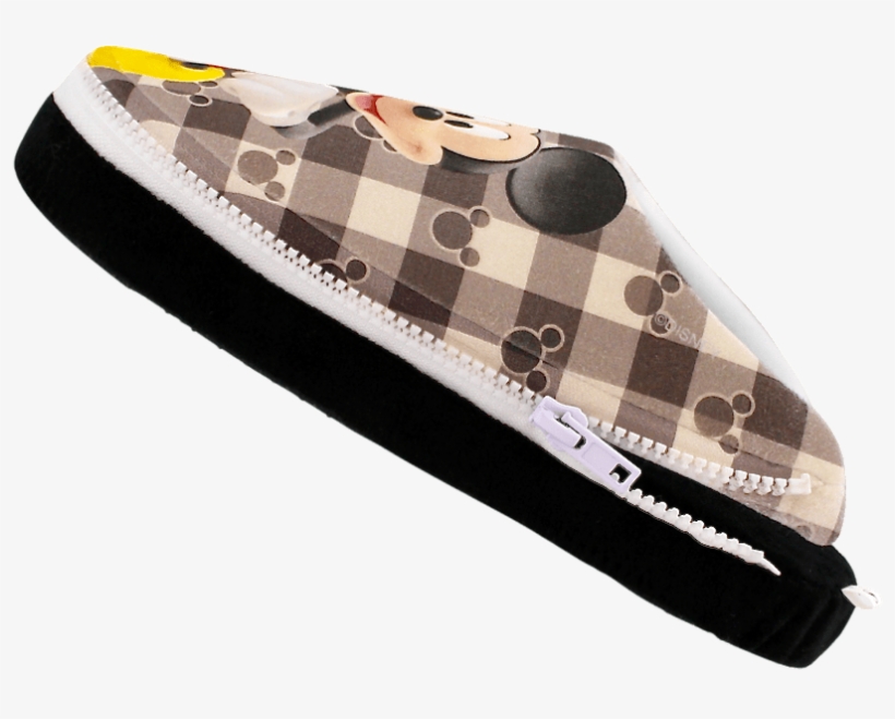 Mickey Mouse Plaid Mix-match Zlipperz Set - Slip-on Shoe, transparent png #8315557