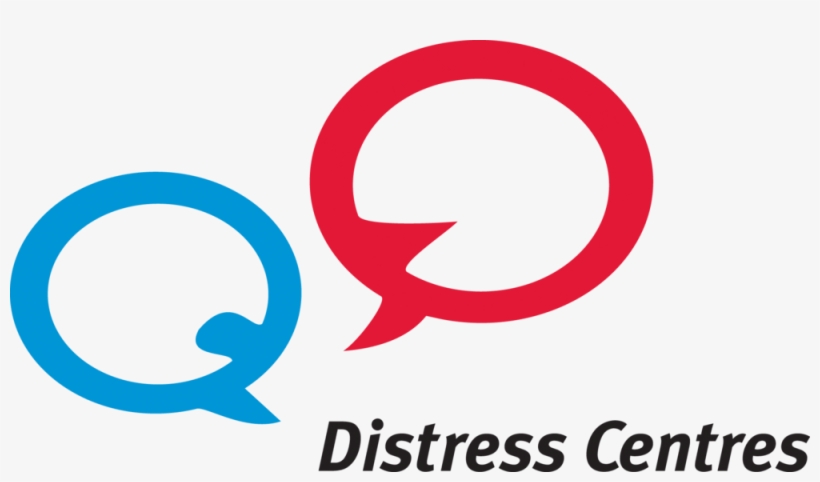 Distress Centres Logo Black - Circle, transparent png #8316631