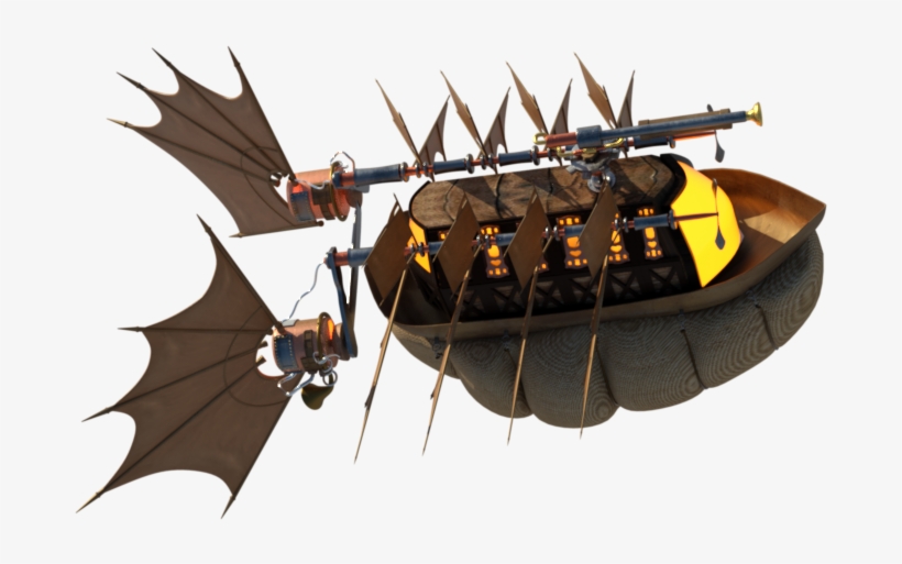 I Will Be Starting The Revisions Of My Airship By Adding - Boat, transparent png #8316747