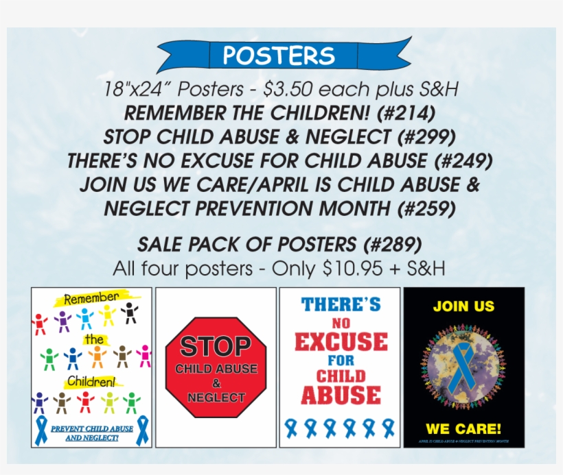 Product Image Gallery - Child Abuse Posters, transparent png #8317265