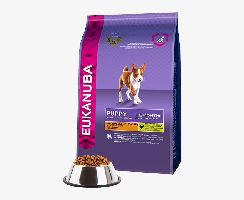 Eukanuba Medium Breed Dog Food, transparent png #8317551