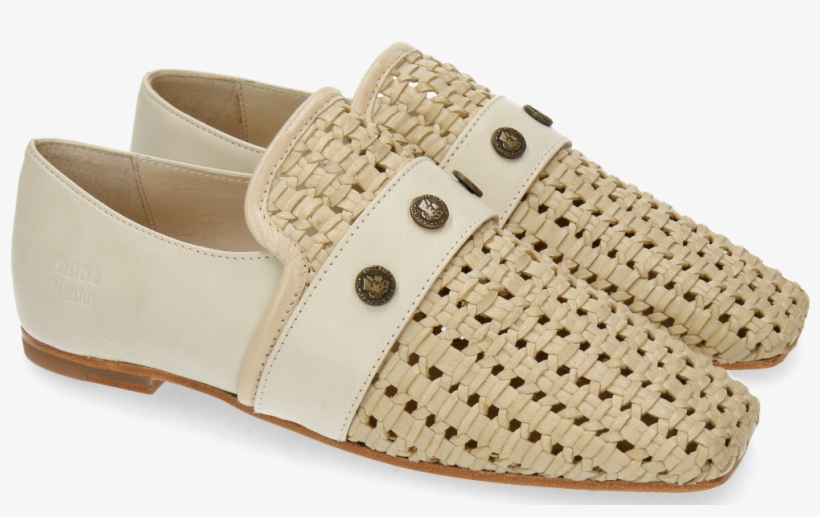 Loafers Erika 2 Nude Wax Rivets - Slip-on Shoe, transparent png #8317685