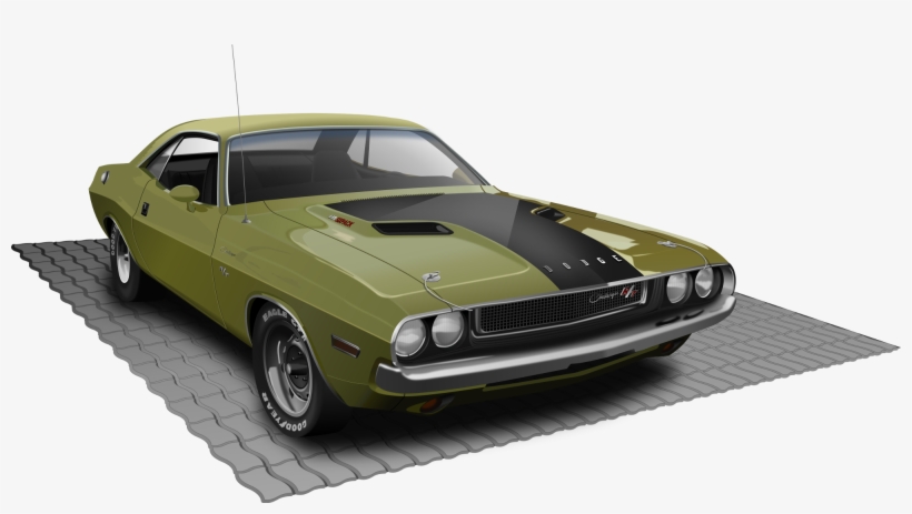 File - Dodge4 - Dodge Challenger Classic Png, transparent png #8317891