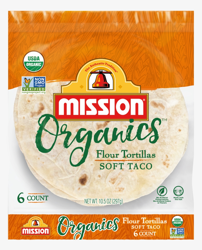 Organic Flour Tortillas, transparent png #8318044