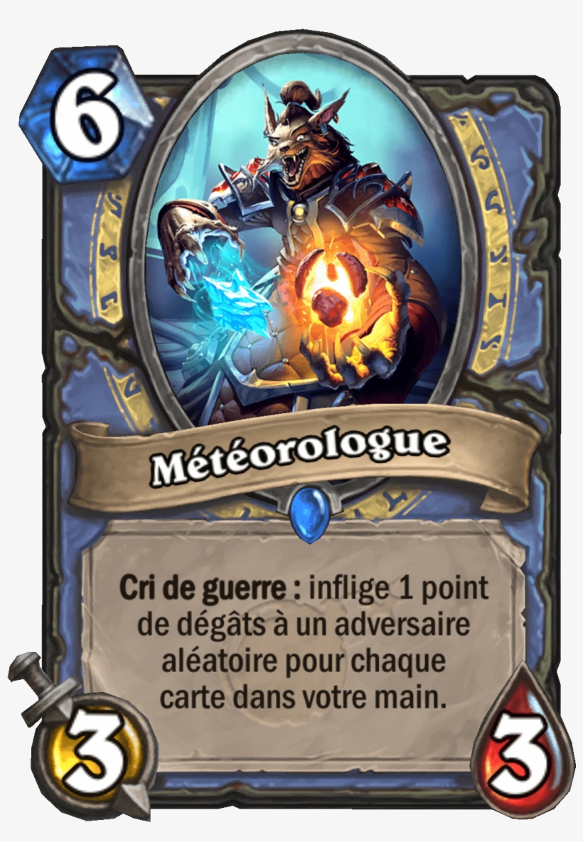 Mage Bot 601 Frfr Meteorologist - Meteorologist Hearthstone, transparent png #8318251