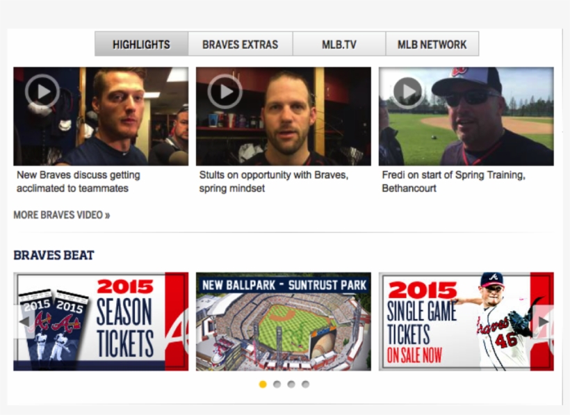 Atlanta Braves Media Kit Review - Online Advertising, transparent png #8318866